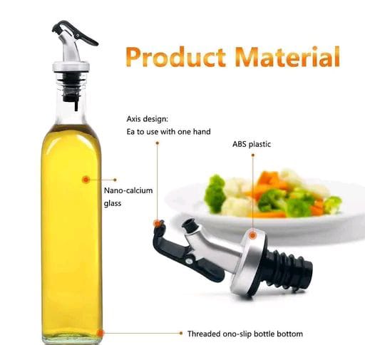 Glass oil dispenser