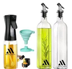 Glass oil dispenser